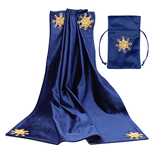 Altar Tarot Tuch Samt Tarot Karten Tischdecke Mit Tasche Orakel Weissagungen Spielkarten Pad Brettspiel Zubehör Tarot Karten Tischdecke Tarot Tischdecke Zum Lesen Quadratisches Samt Tarot Tuch von Sorrowso