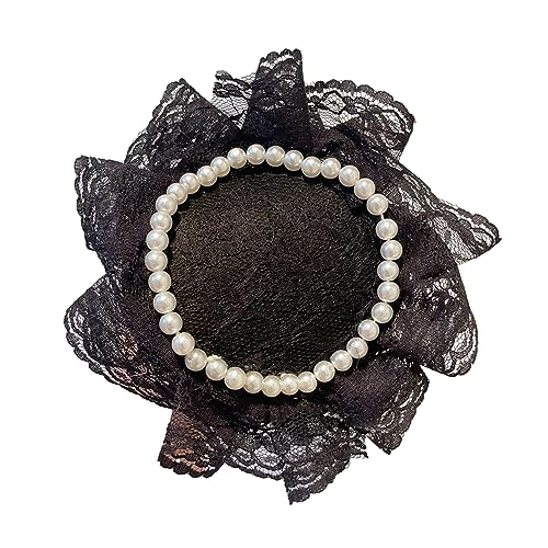 Eleganter Hochzeits-Fascinator mit Perlen besetzte Pillendose für Make-up-Partys für Hochzeitsfeier Mrs. Maisel Hochzeit Haarschmuck für Brautjungfern von Sorrowso