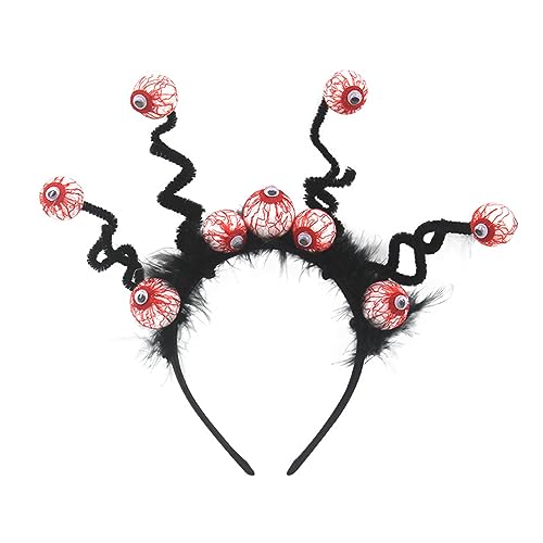 Sorrowso Blutiges Stirnband für Erwachsene, Teenager, Augapfel-Haarreif, Halloween-Party, Kopfschmuck, für Damen, Mädchen, Cosplay, Kostüm, Haarband, Halloween, Haarschmuck, von Sorrowso