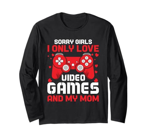 Sorry Mädels, ich Liebe nur Videospiele und den Valentinstag meiner Mutter Langarmshirt Sorry Mädels, ich Liebe nur Videospiele und den Valentinstag meiner Mutter Langarmshirt von Sorry Girls I Only Love Video Games And My Mom