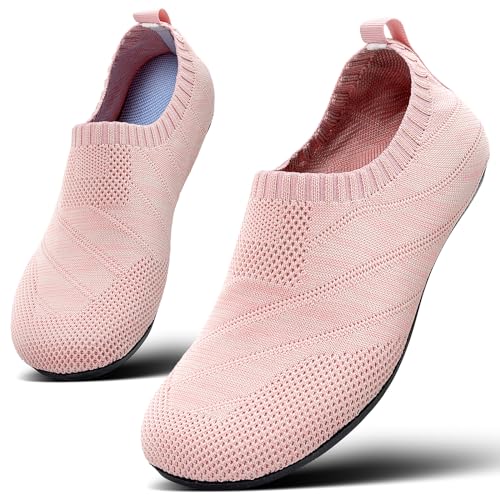 Sosenfer hausschuhe Damen Herren Bequem pantoffeln rutschfest Slip on Flache hüttenschuhe cozy slippers Unisex-FENQUAN-35 von Sosenfer