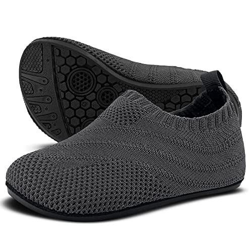 Sosenfer Hausschuhe Kinder Junge mädchen rutschfeste Leichte Pantoffeln für Kleinkinder Hüttenschuhe Slipper Unisex-SHENHUI-20 von Sosenfer