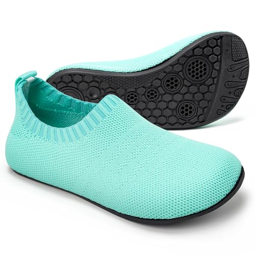 Sosenfer Kinder Hausschuhe Jungen mädchen Anti-Rutsch Sohle Kleinkinder Schuhe Baby Slipper Unisex-DIFUNILAN-32 von Sosenfer