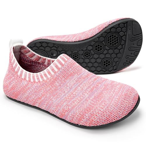 Sosenfer Kinder Hausschuhe Jungen mädchen Anti-Rutsch Sohle Kleinkinder Schuhe Baby Slipper Unisex-FEN-34 von Sosenfer