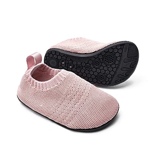 Sosenfer Kinder Hausschuhe Jungen mädchen Anti-Rutsch Sohle Kleinkinder Schuhe Baby Slipper Unisex-FENQUAN-18XIN von Sosenfer