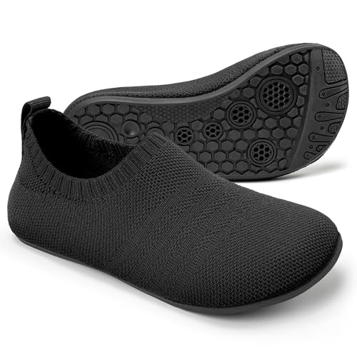 Sosenfer Kinder Hausschuhe Jungen mädchen Anti-Rutsch Sohle Kleinkinder Schuhe Baby Slipper Unisex-HEI-26 von Sosenfer