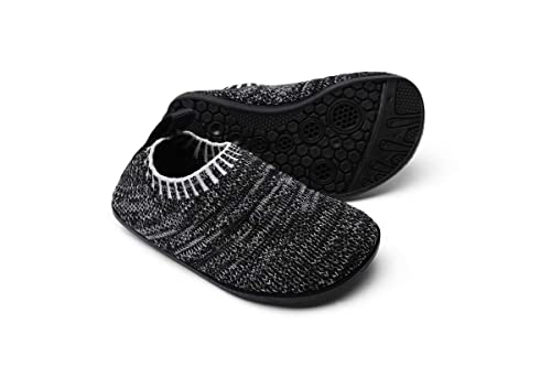 Sosenfer Kinder Hausschuhe Jungen mädchen Anti-Rutsch Sohle Kleinkinder Schuhe Baby Slipper Unisex-HUI-18XIN von Sosenfer