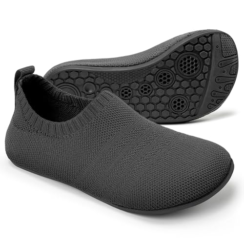 Sosenfer Kinder Hausschuhe Jungen mädchen Anti-Rutsch Sohle Kleinkinder Schuhe Baby Slipper Unisex-SHENHUI-26 von Sosenfer