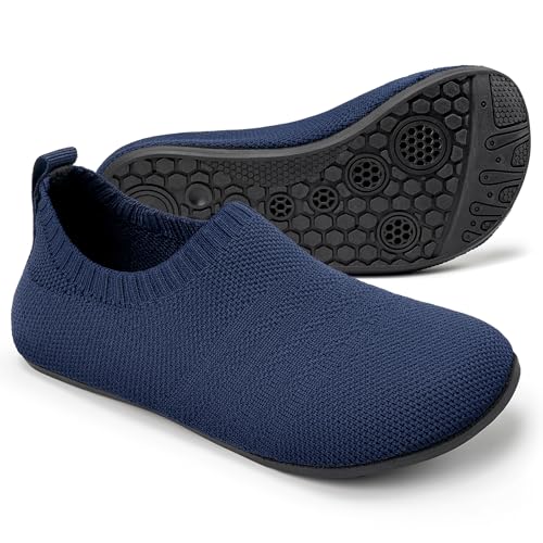 Sosenfer Kinder Hausschuhe Jungen mädchen Anti-Rutsch Sohle Kleinkinder Schuhe Baby Slipper Unisex-SHLAN-26XIN von Sosenfer