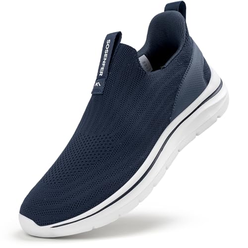 Sosenfer Slip On Sneaker Herren Hands Free Ohne Schuhe Schnürsenkel Sportsschuhe Laufschuhe Leichte Atmungsaktiv rutschfeste Schuhe für Sport, Freizeit, Fitness, Jogging, Walking-SHENLAN-40 Sosenfer Slip On Sneaker Herren Hands Free Ohne Schuhe Schnürsenkel Sportsschuhe Laufschuhe Leichte Atmungsaktiv rutschfeste Schuhe für Sport, Freizeit, Fitness, Jogging, Walking-SHENLAN-40 von Sosenfer