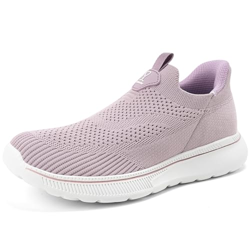 Sosenfer Sneaker Damen Slip on Sneaker - Leichte Atmungsaktive Damen Sportschuhe Ohne Schnürsenkel Leichtgewicht Turnschuhe Mesh Freizeitschuhe Bequem Casual Workingschuhe ZISE 39 von Sosenfer
