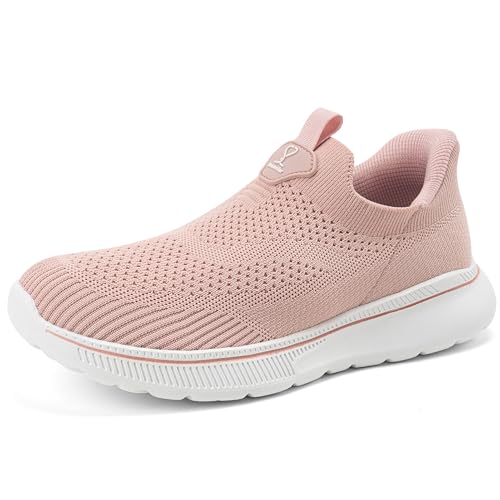 Sosenfer Sneaker Damen Slip on Sneaker - Leichte Atmungsaktive Damen Sportschuhe Ohne Schnürsenkel Leichtgewicht Turnschuhe Mesh Freizeitschuhe Bequem Casual Workingschuhe FENSE 39 von Sosenfer