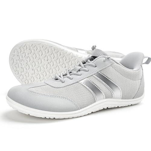 Sosenfer Unisex Barfußschuhe Minimalistische Barfuss Schuhe Herren Damen Outdoor Hausschuhe Slip on Sneaker-QIANHUI-38 von Sosenfer