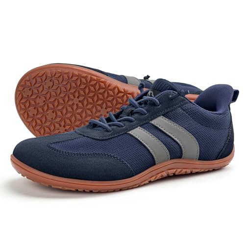 Sosenfer Unisex Barfußschuhe Minimalistische Barfuss Schuhe Herren Damen Outdoor Hausschuhe Slip on Sneaker-SHLAN-42 von Sosenfer