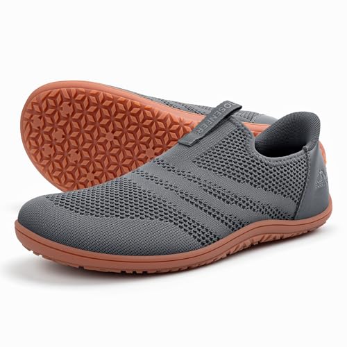 Sosenfer Unisex Weit Barfußschuhe Minimalistische Barfuss Schuhe Herren Damen Outdoor Hausschuhe Slip on Sneaker-SHENHUI-36-de von Sosenfer
