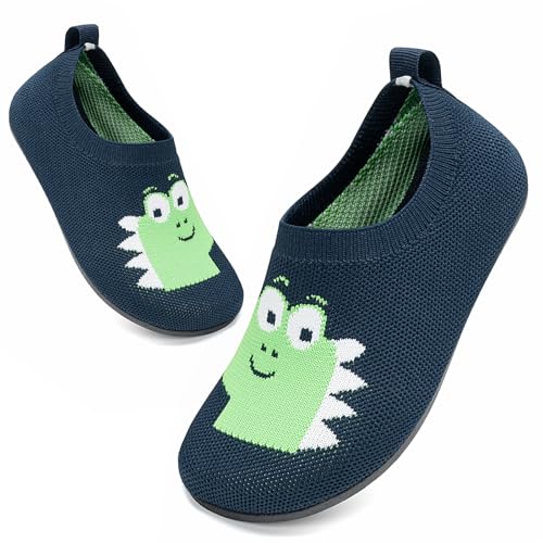 Sosenfer kinder Tier hausschuhe Warme mädchen junge rutschfeste barfussschuhe Dinosaurier Pantoffeln für kleinkinder cozy slipper unisex Schwarz-35 Sosenfer kinder Tier hausschuhe Warme mädchen junge rutschfeste barfussschuhe Dinosaurier Pantoffeln für kleinkinder cozy slipper unisex Schwarz-35 von Sosenfer