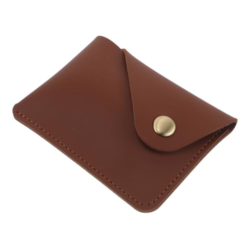 Sosoport Kleiner Visitenkartenhalter Kompakte Geldbörse Für Damen Kleines Kleingeldfach Für Münzen Kleine Beutel Für Handtasche Vintage-geldbörse Kartenetui Visitenkartenetui von Sosoport