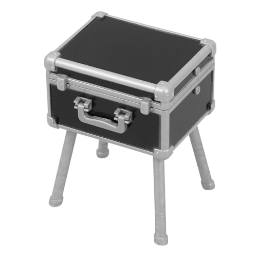 Sosoport Miniatur-Make-up-aufbewahrungsbox Für Puppenhaus Mini-Kosmetik Fächern Puppenhauszubehör Aus Abs Mini-hausbedarf Und Modelldekor Leicht Zu Reinigen Und Langlebig von Sosoport