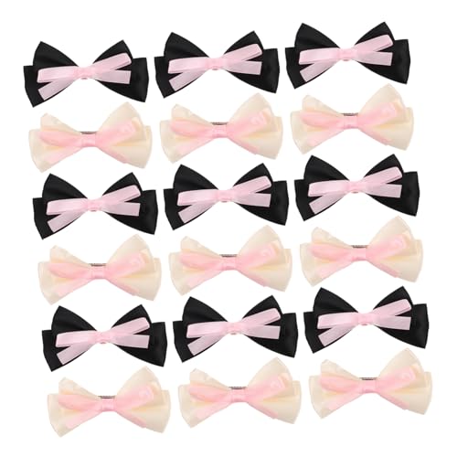 Sosoport 10stücke Süße Haarspangen Mit Schleife Kleine Haarschleifen-clips Für Mädchen Haarschmuck Für Kleinkinder Frauen Zum Tragen Für Partys Alltag Anlass Accessoire von Sosoport