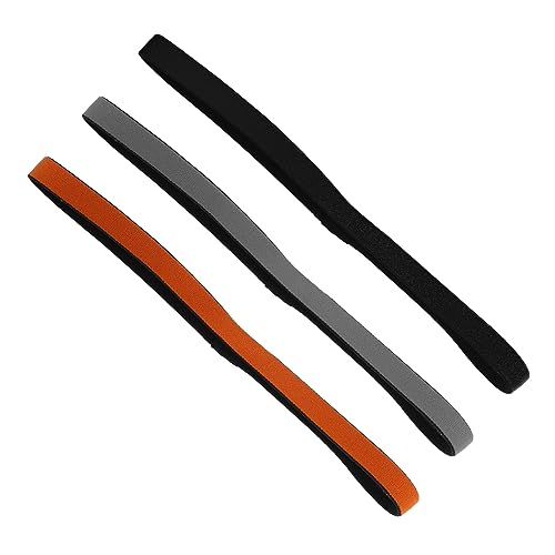 Sosoport 15 Stk Sport-stirnband Für Herren Stirnbänder Für Herren Stirnbänder Für Männer Yoga-stirnband Haarbänder Fußball-haargummis Mann Hohe Elastizität Schal Silikon von Sosoport