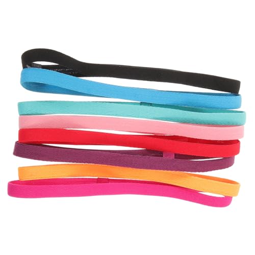 Sosoport 16 Stk Stirnband Haarbänder für Damenhaar rutschfeste elastische Stirnbänder Haarband Bandanas für Männer Haargummi rutschfeste Stirnbänder Elastizität Schal Mann von Sosoport