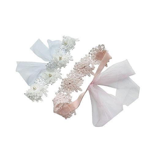 Sosoport 2Stücke Verstellbare Stirnbänder mit Kopfbedeckung für Neugeborene Jahre für Besondere Anlässe von Sosoport