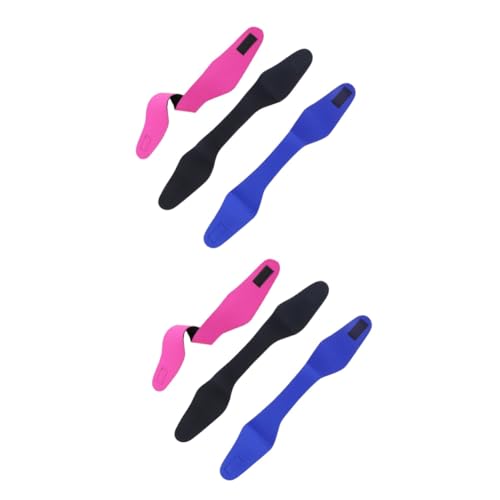Sosoport 2sets Unisex Erwachsene Kinder Schwimmen Getriebe Yoga Ohr Band Haar Schutz Stirnband Stirnband 3 Stücke * 2 von Sosoport