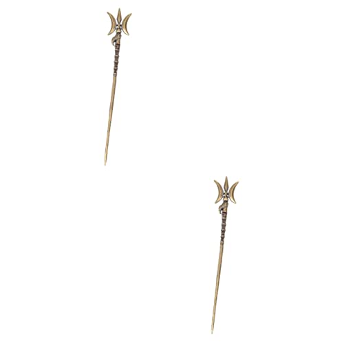 Sosoport 2stücke Retro Kupfer Haarschmuck Haarnadeln Für Frisuren Antike Chinesische Haarspangen Hochwertigem Material Als Oder Dekoration von Sosoport