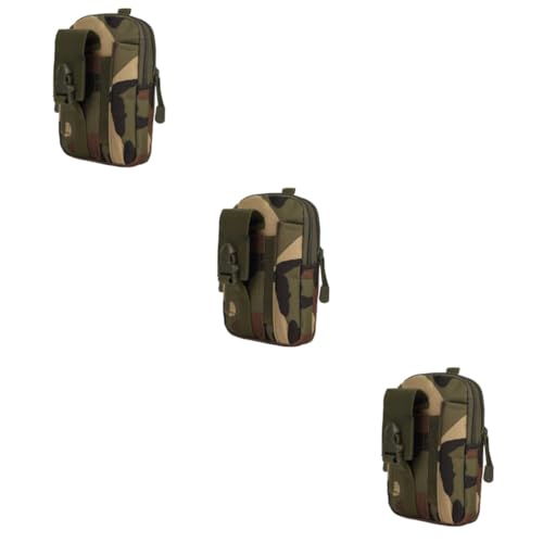 Sosoport 3Er-Packung Riementasche gürteltasche holografische Clutch-Geldbörse Kantine der Armee Kette für Hosen Scoop-Ball-Spiel Bauchtasche Hüfttasche wasserdicht Umhängetasche Fitness von Sosoport