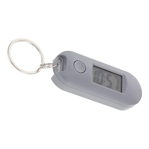 Sosoport 4 Stück Elektronische Schlüsselbunduhr Beleuchtete Wanduhr Abzeichen Uhr Uhren Und Uhren Digitaluhr Spielzeug Für Draußen Outdoor-spielset Mini Digital Plastik Monitor Hängend von Sosoport