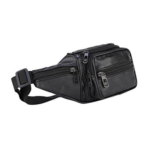 Sosoport 4 Stück Herren Gürteltasche Reisetaschen Herrengürtel Bauchtasche Brieftaschen Für Männer Fajas De Hombre Taillengürtel Aus Leder Rindsleder Reisen Geldbörse Handy von Sosoport