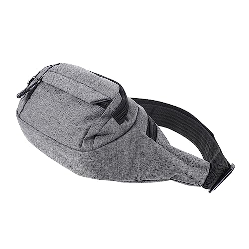 Sosoport 4 Stück Herren Sport Bauchtasche Reißverschluss Freizeit dekorative Tasche umhängebeutel schulterbeutel Umhängetasche für Männer Schultertasche Multifunktionale Hüfttasche draussen von Sosoport