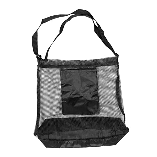 Sosoport 4 Stück Kommissioniertasche Mesh-Tasche mit großem Fassungsvermögen Umhängetasche für den Garten Schultertasche tragbare Obsttasche tragbare Umhängetasche Falten Pilz Belohnung von Sosoport