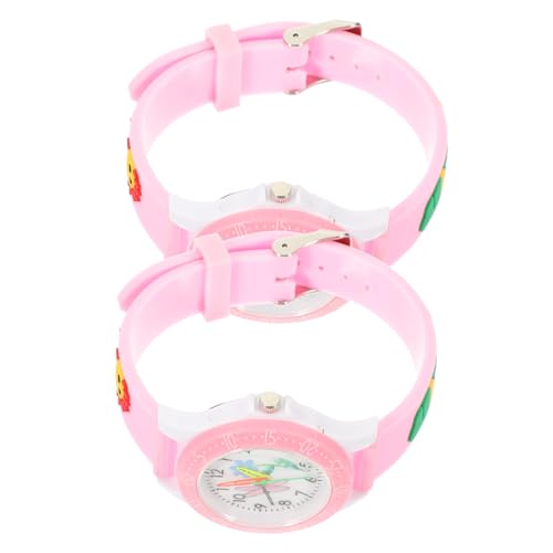 Sosoport 4 Stück kinderuhren Armbanduhr Kinder Geschenke für Kinder armbanduhren für Kinder Uhr für Kinder Präzise Kinderuhr Uhren für Studenten Kinderarmbanduhr verpackt Anschauen männlich von Sosoport