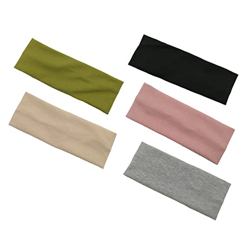 Sosoport 5stücke Elastisches Stirnband Breit Aus Baumwolle Für Sport Yoga Make-up Gesicht Waschen Haarband Nicht Rutscht Easy Tragen Sosoport 5stücke Elastisches Stirnband Breit Aus Baumwolle Für Sport Yoga Make-up Gesicht Waschen Haarband Nicht Rutscht Easy Tragen von Sosoport