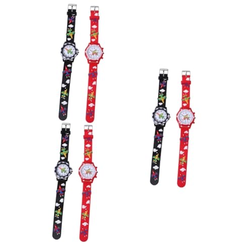 Sosoport 6 STK kinderuhren Armbanduhr Kinder Armbanduhr für Kinder Wrist Watch Lovely Kinder Uhr Uhren für Studenten auf Kind aufpassen Achten Sie auf Kinder elektronisch Anschauen Geschenk von Sosoport