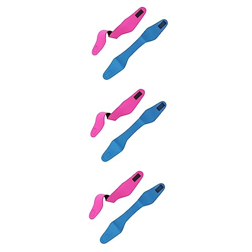 Sosoport 6stücke Wasserdichtes Ohrenschutz-stirnband Für Schwimmer Blau Und Rosé Für Schwimmen Tauchen Surfen Und Andere Wasseraktivitäten von Sosoport