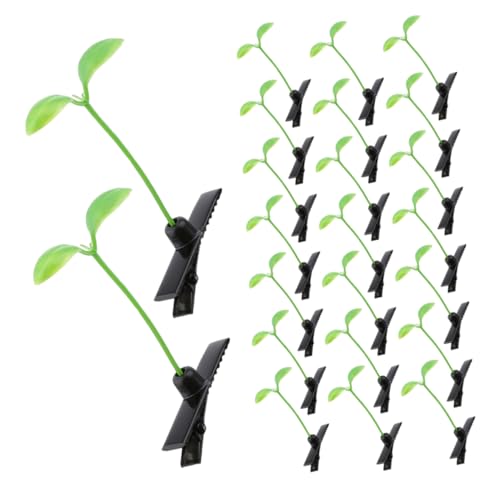 Sosoport 70stücke Süße Haarspangen in Sojasprossenform Winzige Haarnadeln Zum Kreieren Verspielter Frisuren Leichte Kopfbedeckungen Aus Gras Praktische Haarschmuck-clips von Sosoport