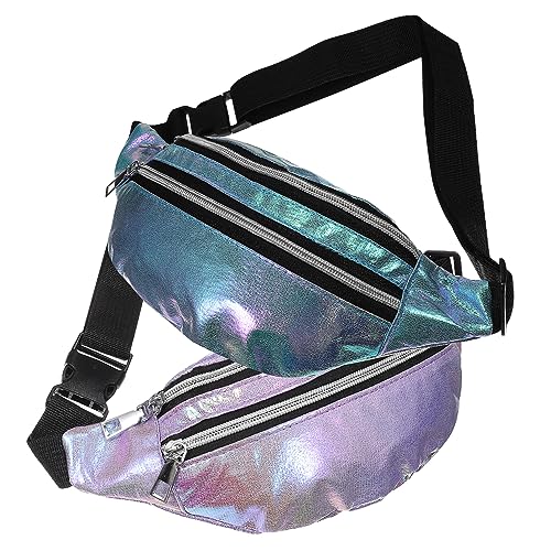 Sosoport 8 STK Gürteltasche Gym Bags fitnesstaschen Toiletry Bags Verstellbarer Gurt Fitness Tasche kosmetiktaschen mädchentasche sportbag Bote Umhängetasche Riementasche Damen Oxford-Stoff von Sosoport