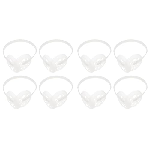 Sosoport 8 STK Ohrenschützer-Skelett Ohrenschützer Aus Kunststoff Ersatzteile Für Süße Wärmere Skeleton Plastik Einstellen Earmuff Skeleton von Sosoport