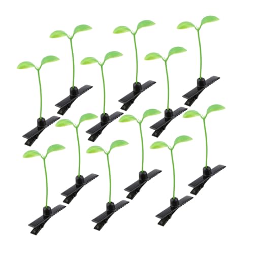 Sosoport 80 Stück Teiliges Bohnenkeim Haarspangen Niedlich Verspieltes Design Festhaltend Schonend für Dünnes und Dickes Haar Originelle DIY Haarschmuck für Party Alltag Frauen von Sosoport