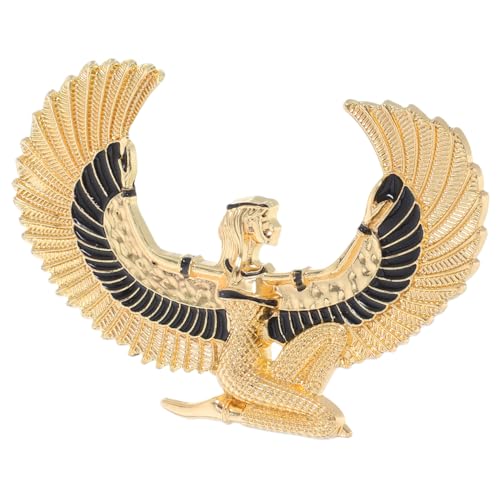 Sosoport Ägyptische Göttin Brosche Pin Anstecknadel für Damen Vielseitiges Accessoire für Kleidung Taschen und Dekorative Wohnkultur von Sosoport