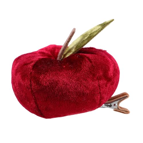 Sosoport Adorable Retro Apfel Haarclip Für Mädchen Plüsch Obst Haarspange Foto-accessoires Für Kostümpartys Und Festliche Anlässe Farbenfrohes Und Bequemes Design von Sosoport