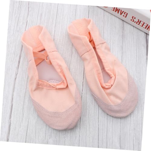 Sosoport Ballettschuhe mit Rutschfester Sohle Elastischem Band Professionelle Tanzschuhe für Damen Herren und Geeignet für Ballett Yoga Modern Dance Langlebiges Material von Sosoport