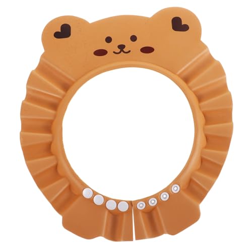 Sosoport Duschhaube mit Ohrenschutz Wasserdichte Haarkappe für Junge Mädchen Kleinkinder Wiederverwendbar Verstellbar Niedliche Cartoon für Spaßiges Badeerlebnis von Sosoport