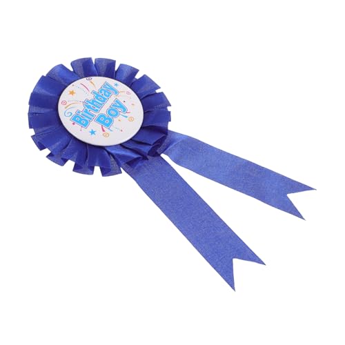 Sosoport Geburtstagsjunge Abzeichen Brosche Farbenfroher Pin für Jungen Vielseitig Einsetzbar für Geburtstagsfeiern Stilvolles Design mit Blumen und Schleifen aus Robustem Weißblech Sosoport Geburtstagsjunge Abzeichen Brosche Farbenfroher Pin für Jungen Vielseitig Einsetzbar für Geburtstagsfeiern Stilvolles Design mit Blumen und Schleifen aus Robustem Weißblech von Sosoport