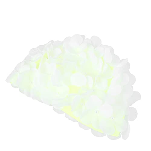 Sosoport Große Badekappe Duschkappen Für Damen Bademütze Für Damen Bademützen Für Erwachsene Badekappe Mit Ohren Damenmütze Neopren Schlapphut Sommer/Strand Sonnenhut Mit Blumen von Sosoport
