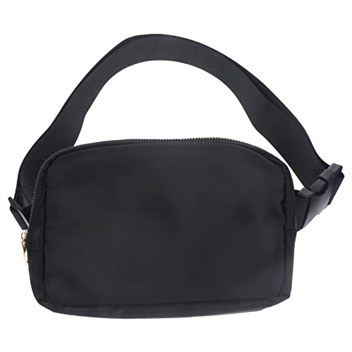 Sosoport Gürteltasche Riementasche Kleine Bauchtasche Für Männer Schwarze Bauchtasche Modische Bauchtasche Trainingsgürtel Bauchtaschen Für Männer Hüfttaschen Damen Handy Schulterriemen von Sosoport