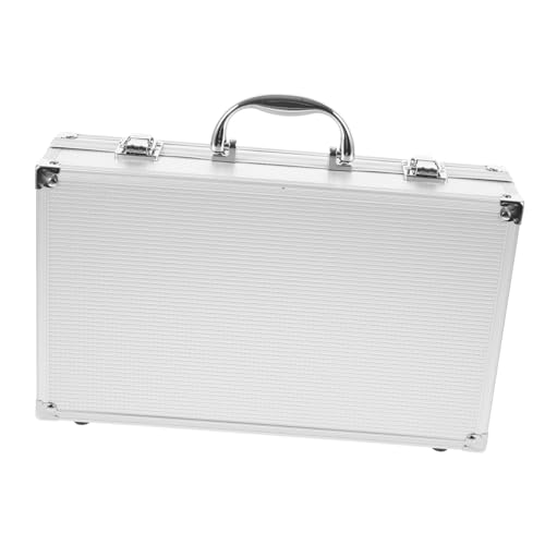 Sosoport Mikrofonkoffer Mikrofonbox mit Praktischem Griff Organizer für Mikrofone und Zubehör für Reisen Auftritte und Ktv Veranstaltungen von Sosoport