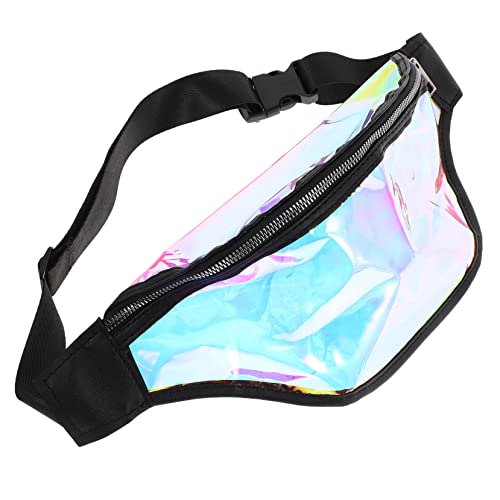 Sosoport Riementasche Pack Sport-gürteltasche Für Damen PVC Reisen Damentasche Lagerung Hüfttasche von Sosoport